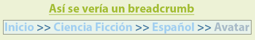 Qué son los breadcrumbs y cuando usarlos