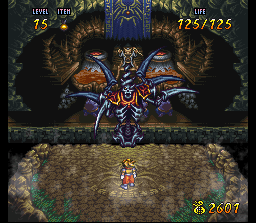 Terranigma captura emulador SNES