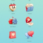 cuberto valentine day icons free