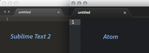Atom vs Sublime Text