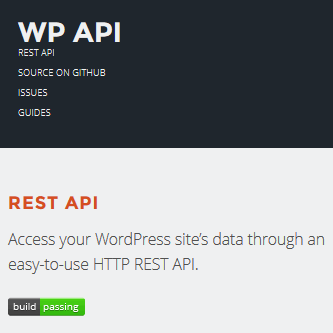 WordPress JSON REST API 1.1 disponible
