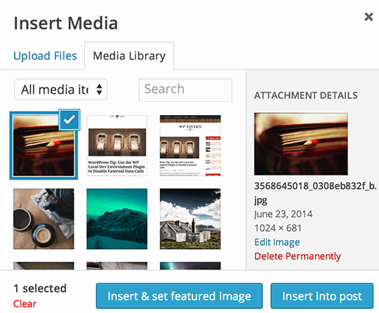 Asignar imagen destacada con instant featured image wordpress plugin