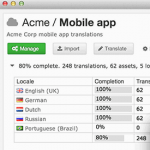 Loco aplicación para traducir software online