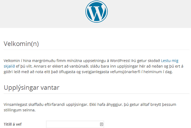 WordPress instalación multilenguaje