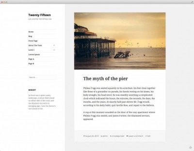 Twenty Fifteen WordPress