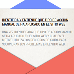 Acciones manuales de Google