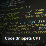 code snippets cpt wordpress