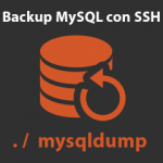 backup mysql ssh wordpress