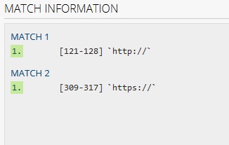 regex101 coincidencia de expresión regular