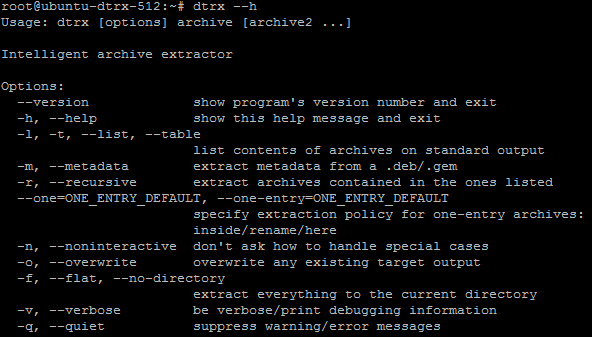 Descomprimir de forma fácil con DTRX en Linux