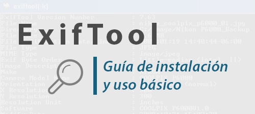 Cómo instalar ExifTool en Linux Ubuntu o Windows