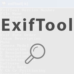 Cómo eliminar los metadatos con ExifTool