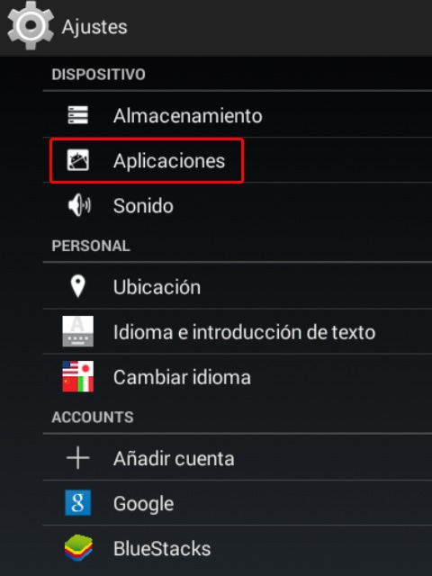 BlueStacks aplicaciones