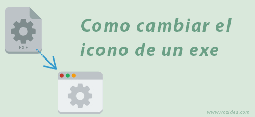 Cómo cambiar el icono de un archivo exe