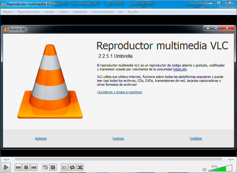 VLC 2.2.5.1 Umbrella