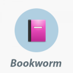 Bookworm ebook icono