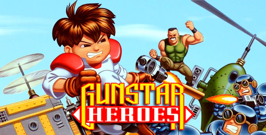 Gunstar Heroes de SEGA Megadrive