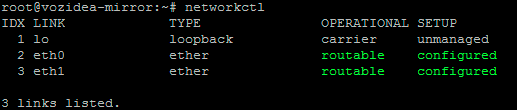 networkctl ubuntu