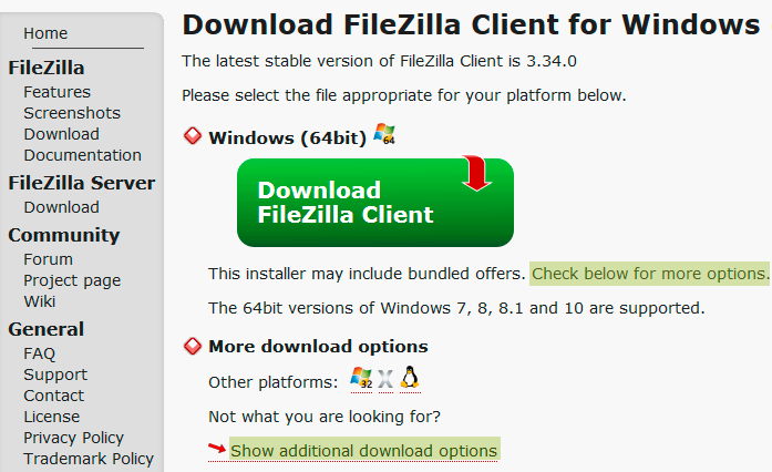 descargar filezilla sin publicidad