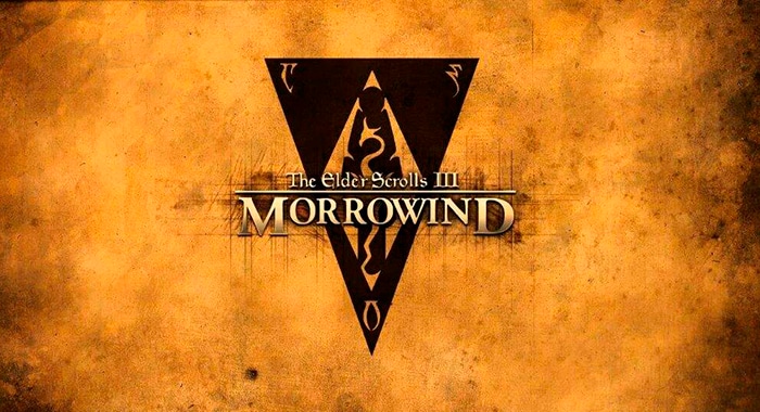 elder scrolls 3 morrowind logo