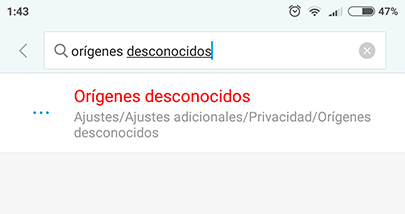 orígenes desconocidos xiaomi miui