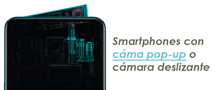 Smartphones sin notch con cámara deslizante pop-up en 2022