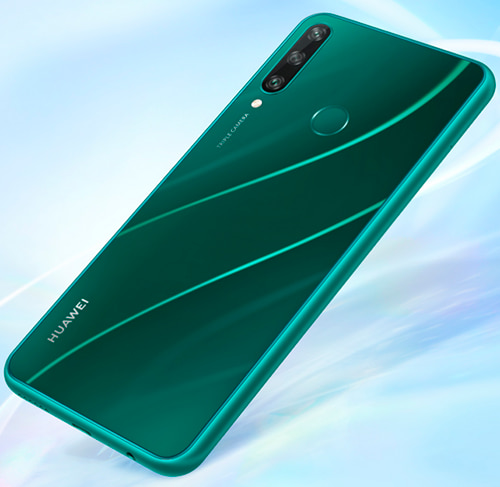 Y6p Huawei smartphone verde